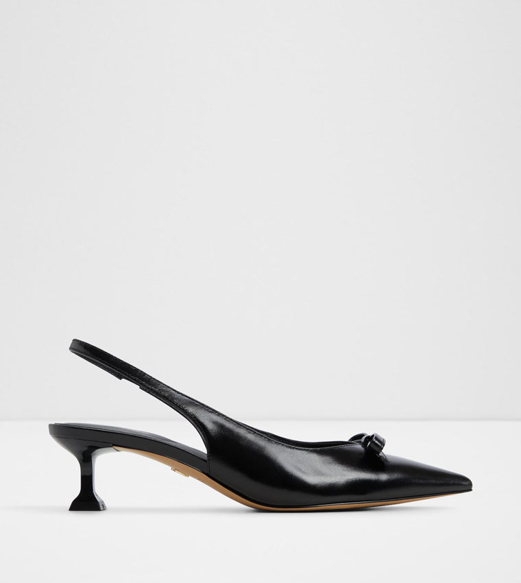 ALDO LUXURIANT Bow Detail Slingback Pumps