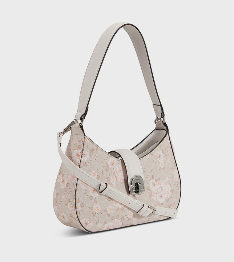Nine West GELINA Floral Patterned Shoulder Bag
