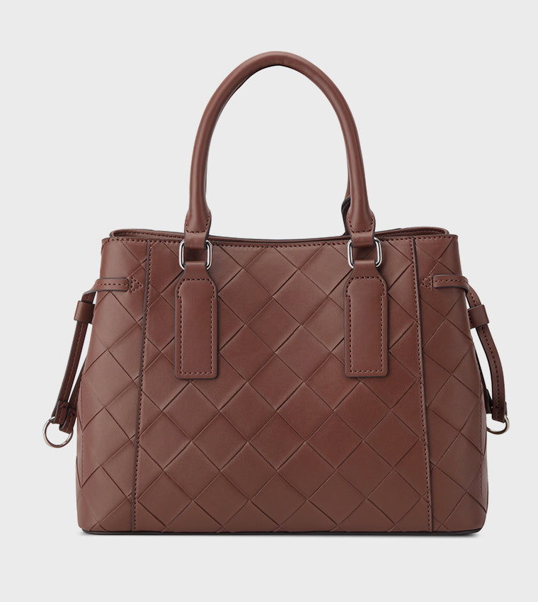 Nine West RADLEIGH Braided Satchel Bag
