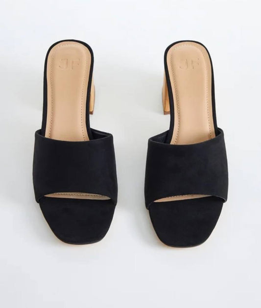 Harlowe Heeled Sandal - Black