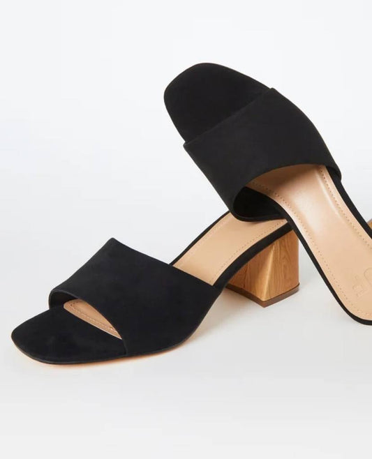 Harlowe Heeled Sandal - Black