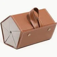 Shein 1PC Sunglasses Organizer, 2/3/4/5/6 Slots Travel Glasses: Brown