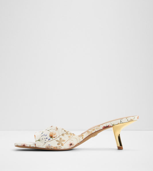 Aldo SOPHISTICATION Floral Printed Heeled Sandals