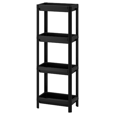 VESKEN Shelf unit -  black