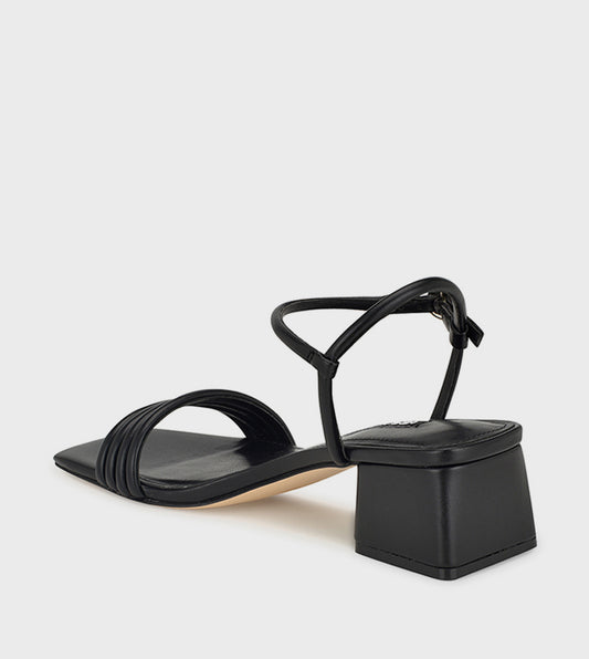 Nine West BERNISE Ankle Strap Block Heel Sandals