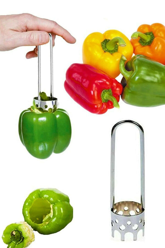 BRN STORE Stuffed Pepper Zucchini And Eggplant Cutter Stuffed Carving Tool Size
