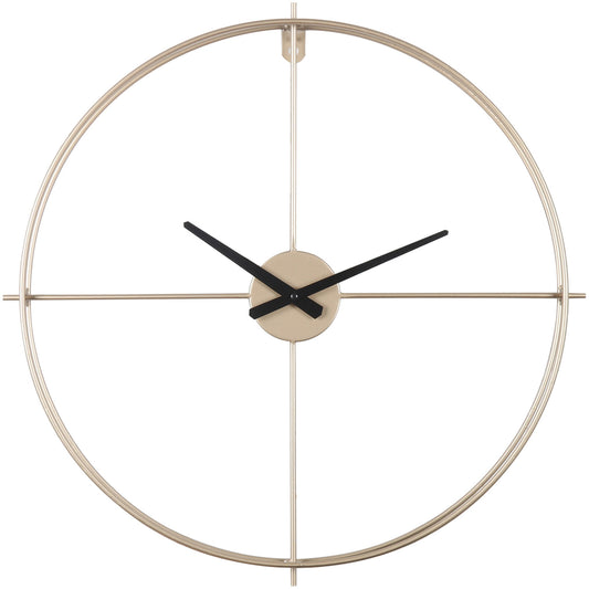Modern Minimalist Gold Wall Clock