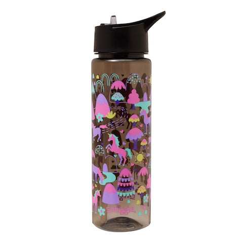 Smiggle Vibin' Spout Plastic Drink Bottle 750Ml - Black Mix