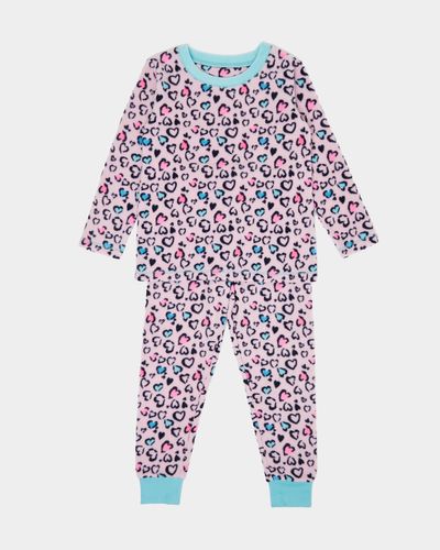 DUNNES GIRLS MICROFLEECE PYJAMAS (2-14 YEARS)