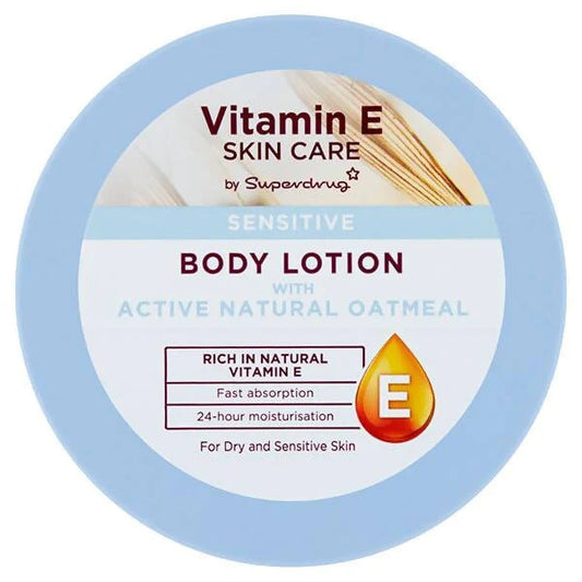 Vitamin E Sensitive Oat and Coconut Body Lotion