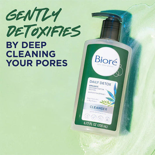 Bioré Daily Detox Cleanser Face Wash 200ml
