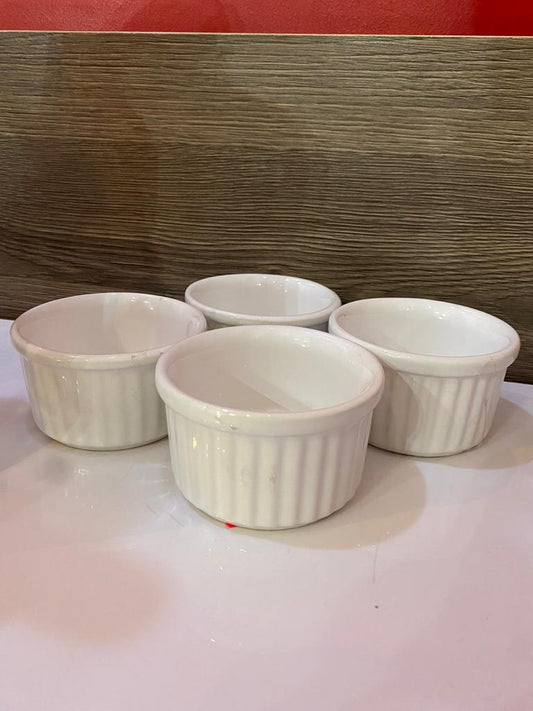 Ceramic Round Ramekin -Set of 4