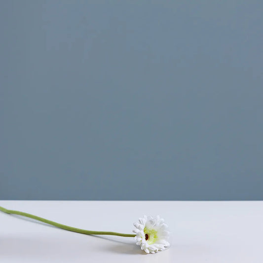 White Gerbera Daisy Artificial Flower H61CM