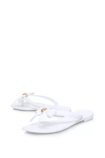 Carvela jelly flip hot sale flops